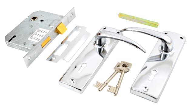 Sanlic Jaguar Lockset 2l Cp Sabs Blister