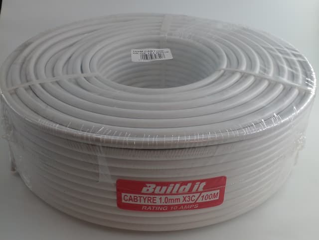 Build It Cabtyre 1.0mmx3c 100m