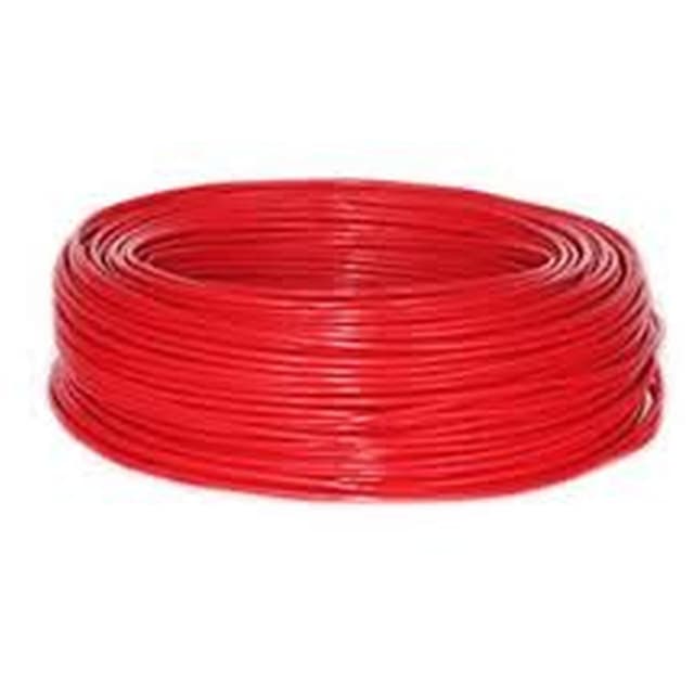 APEX Cordset Technologies Wire House Coil H07v-r 1x2.5 600/1000v 27a Red 10m