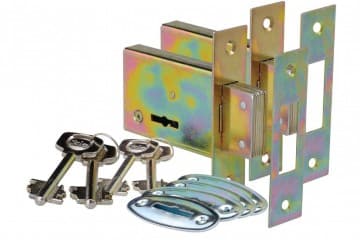 Assa Abloy Yale Lock Security Gate 5 Lever Duo Ka