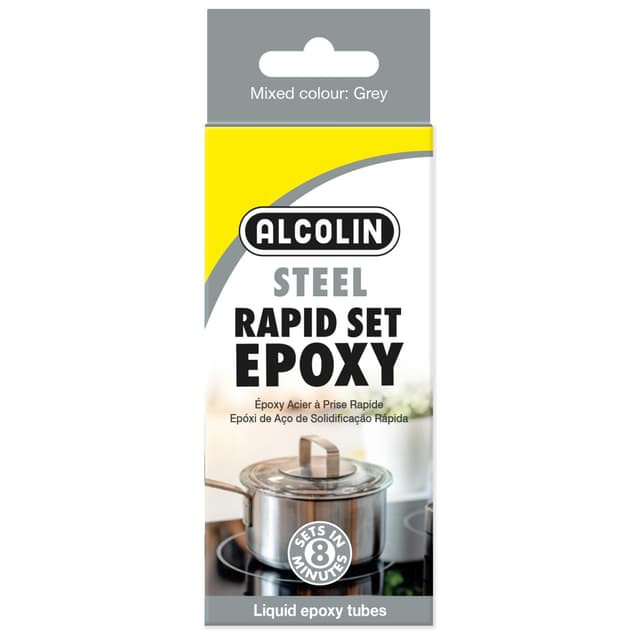 Alcolin Repair Epoxy Rapid Steel 40ml