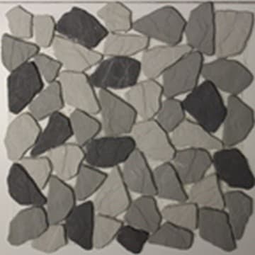 Earthstone Recon Stone Mosaics - Singles Tile Mosaic Reconst Berlin Broken Gry Mix
