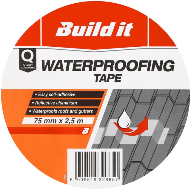 Build it Tape Waterproofing 75mm X 2.5m