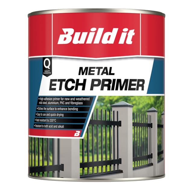 Build it Primer Metal Etch Black 1l