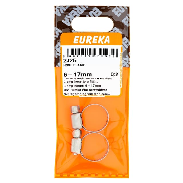 Eureka Home & General Clamp Hose 6-17mm Q:2