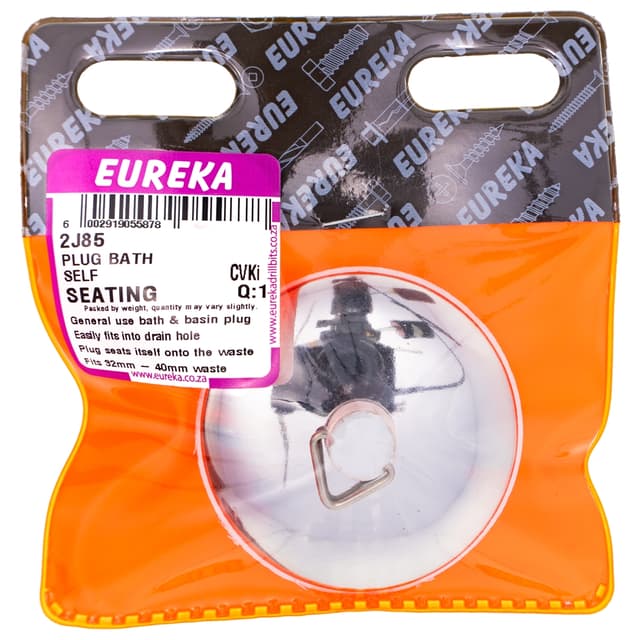 Eureka Home & General Plug Bath Self Seating Q:1