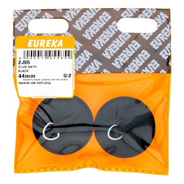 Eureka Home & General Plug Bath Black 44mm Q:2