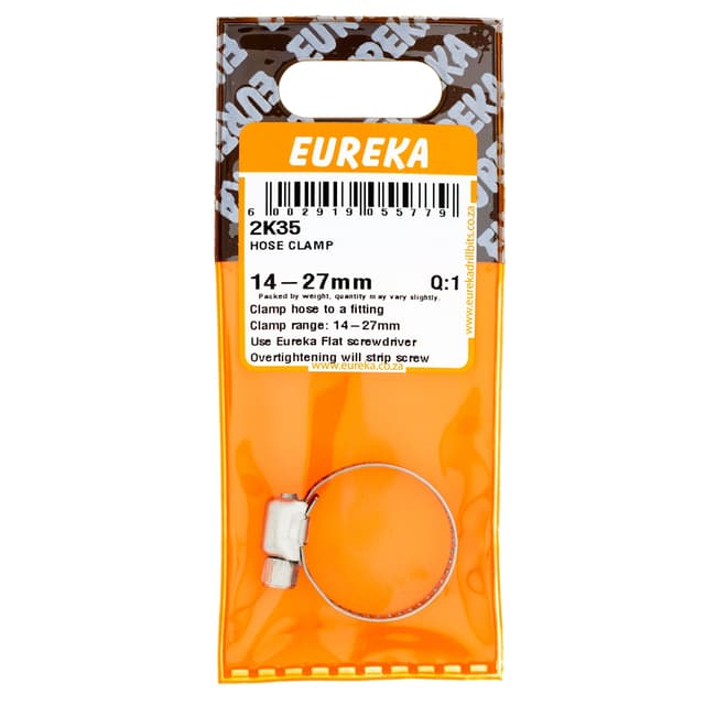 Eureka Home & General Clamp Hose 14-27mm Q:1