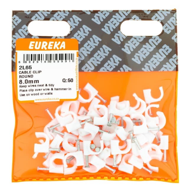 Eureka Home & General Clip Cable Round 8.0mm Q:50