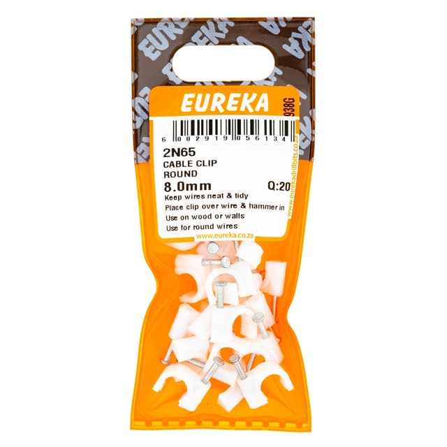 Eureka Home & General Clip Cable Round 8.0mm Q:20