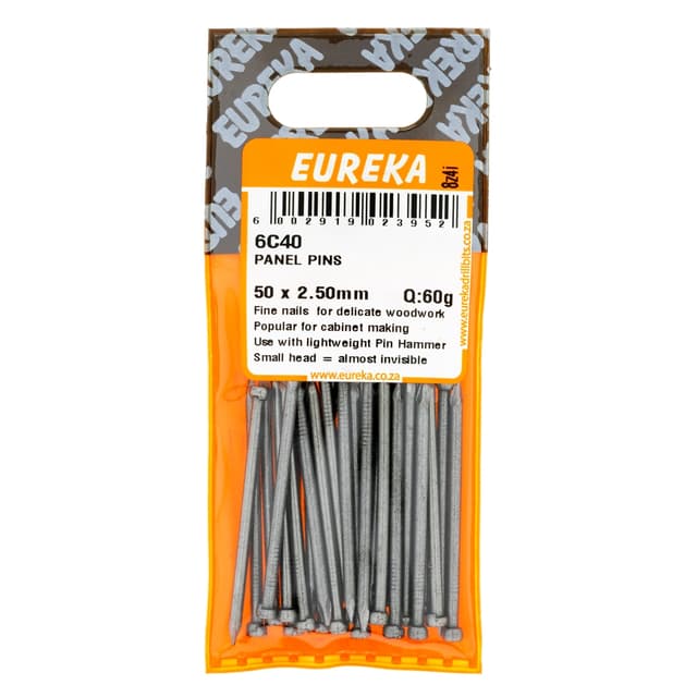Eureka Nails Pins Panel 2.30x 50mm Q:60g
