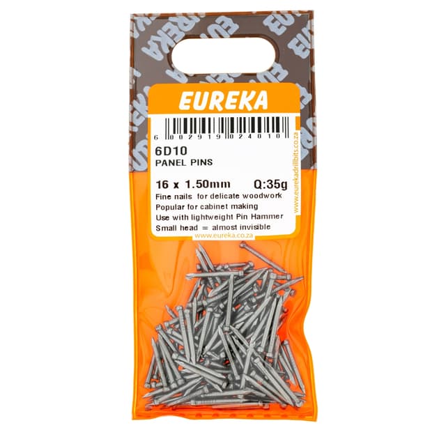 Eureka Nails Pins Panel 16 X 1.50mm Q:35g