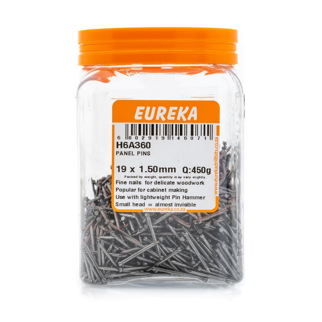 Eureka Nails Pins Panel 1.50x 19mm Q:450g