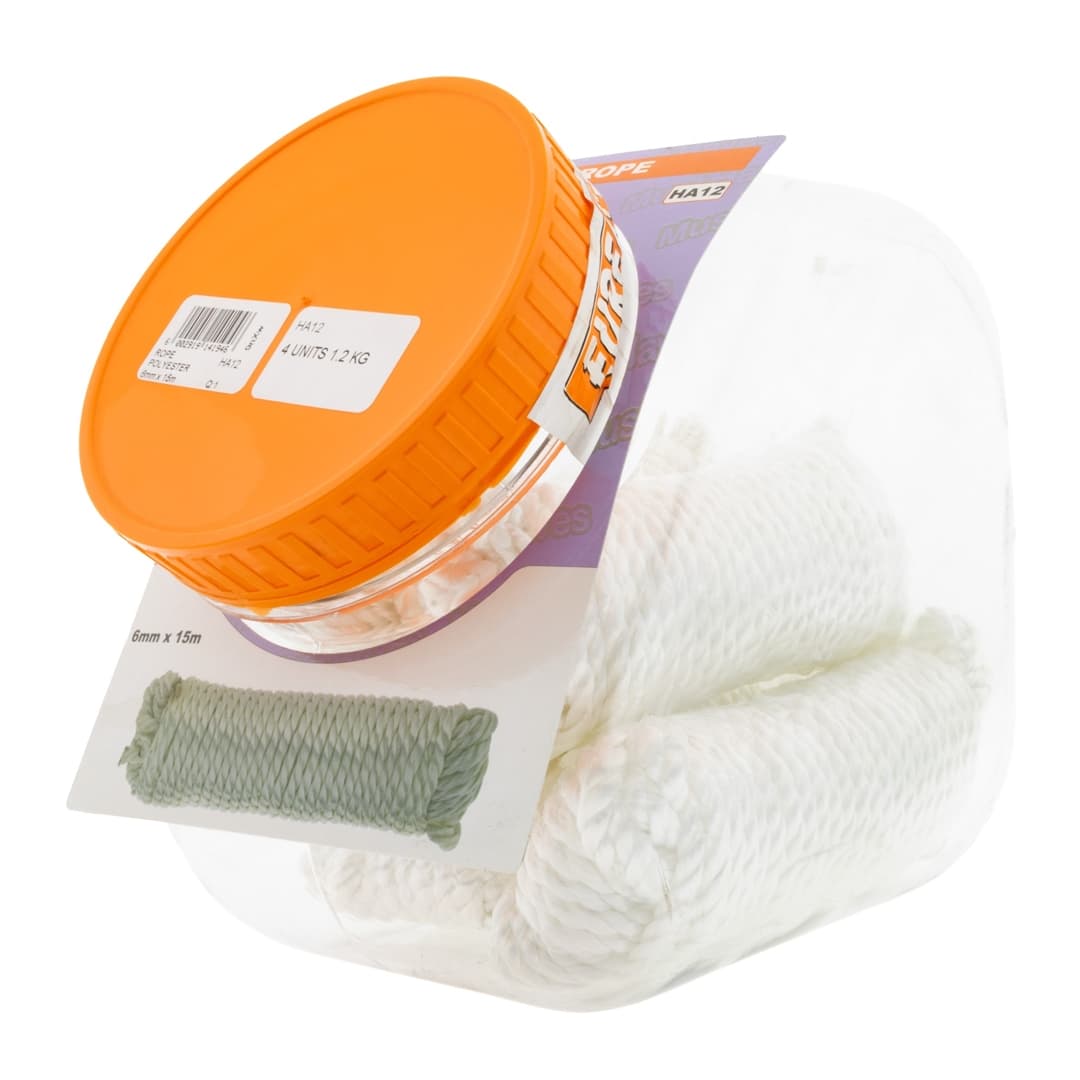 Eureka Must haves Rope Polyester 6.0mmx15m Q:1