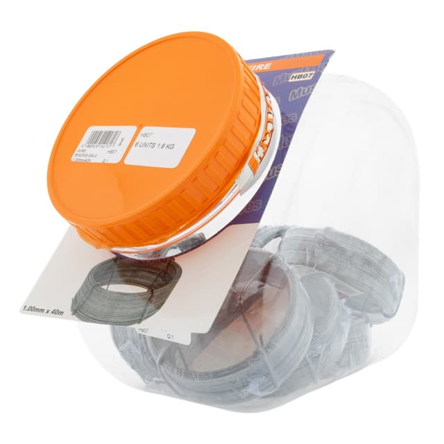 Eureka Must haves Wire Binding Galv 1.00mm X40m Q:1