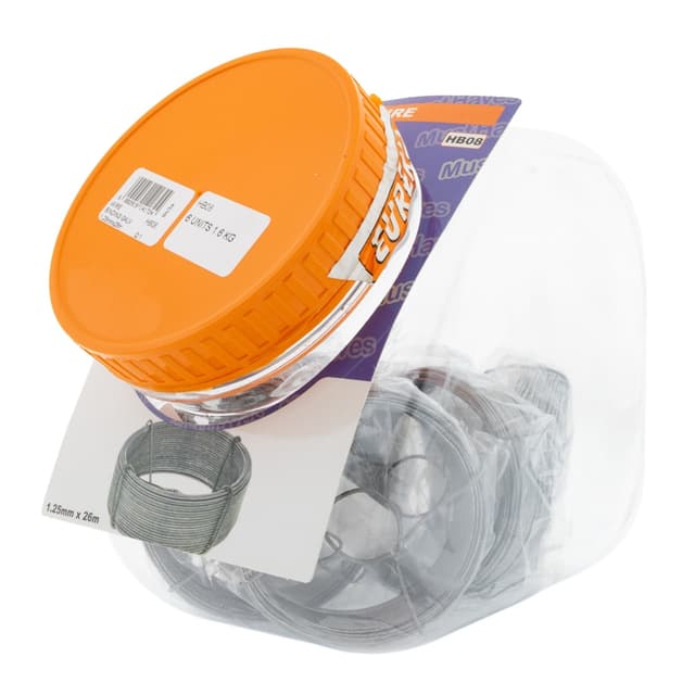 Eureka Must haves Wire Binding Galv 1.25mm X26m Q:1