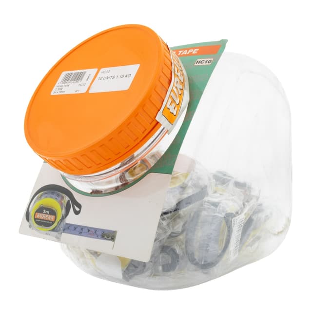 Eureka Must haves Measuring Tape Clear 3mx16mm Q:1