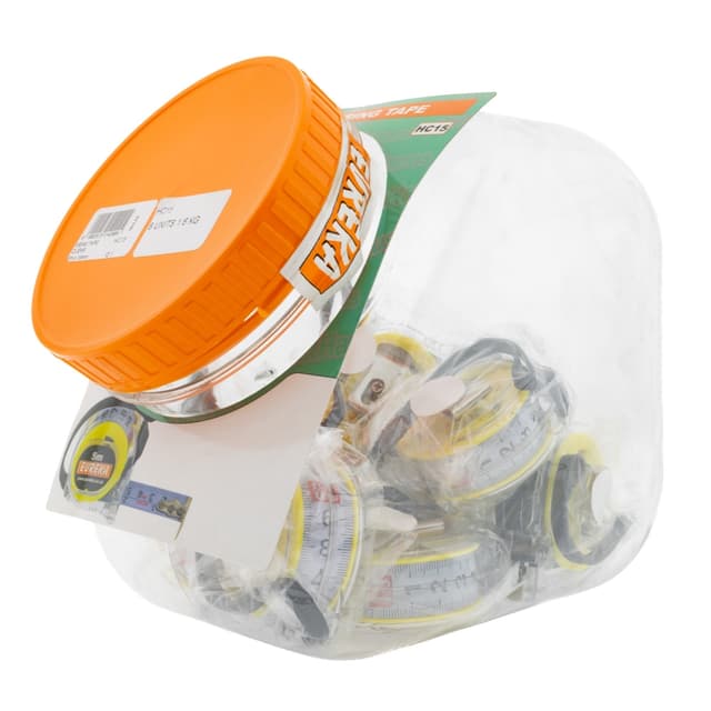Eureka Must haves Measuring Tape Clear 5mx19mm Q:1