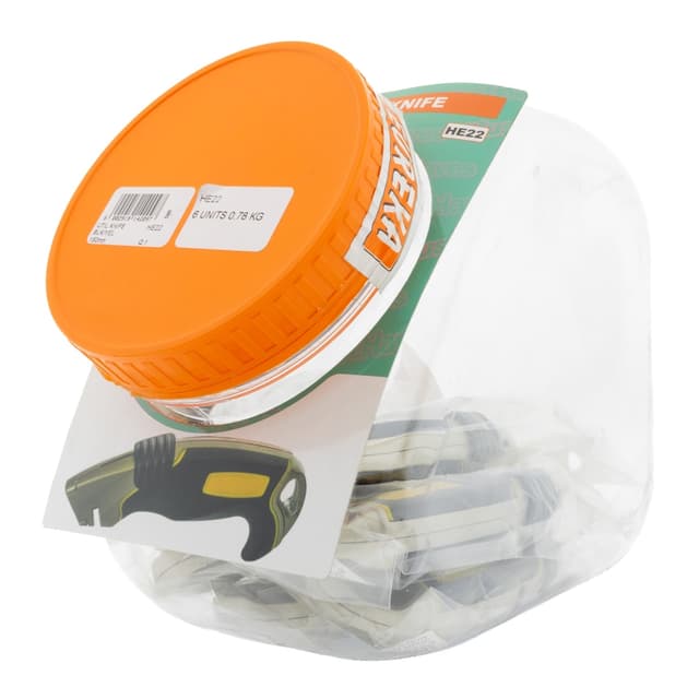 Eureka Must haves Knife Utility Blk/yel 150mm Q:1