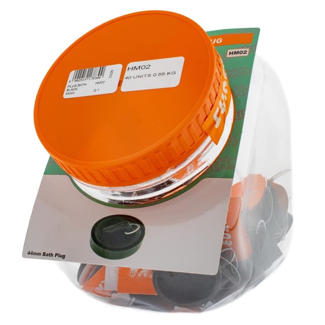Eureka Must haves Plug Bath Black 44mm Q:1