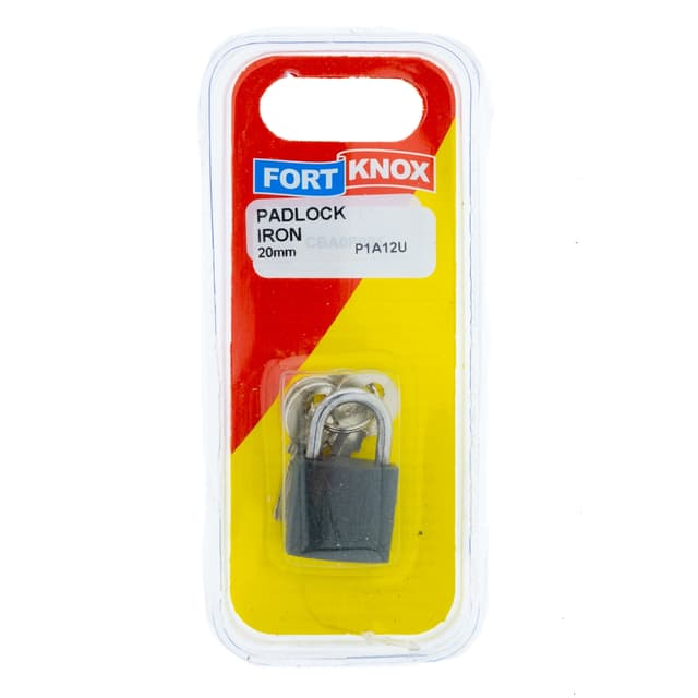 Fort Knox Padlocks Padlock Iron 20mm Q:1