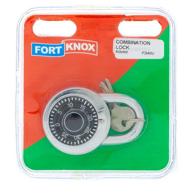 Fort Knox Padlocks Lockcombination Round Q:1