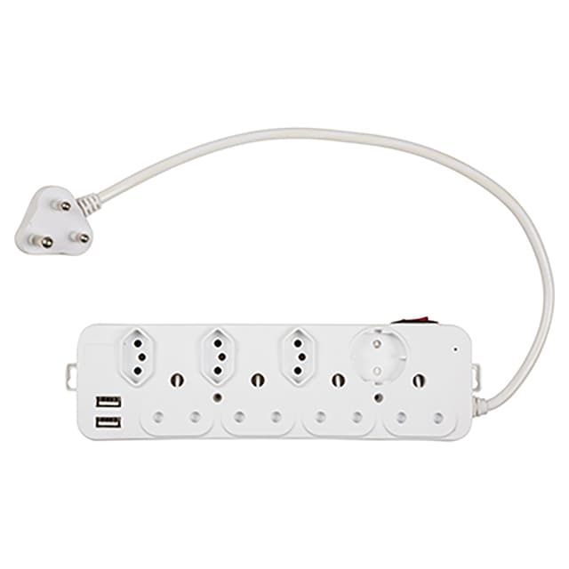 Eurolux Plug 8 Way Multi With Usb 2.1a Usb C And Old Usb