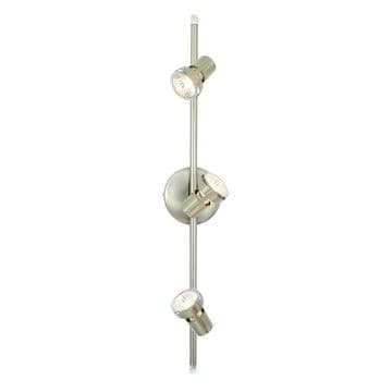Eurolux Deco Light Spot 3-light Satin Chrome 3xgu10 50w