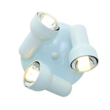 Eurolux Turbo Light Spot Plate 3-light R80 White