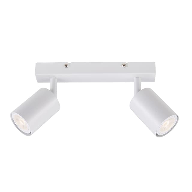 Eurolux Urban Light Dual Bar Wh Gu10 2x5w