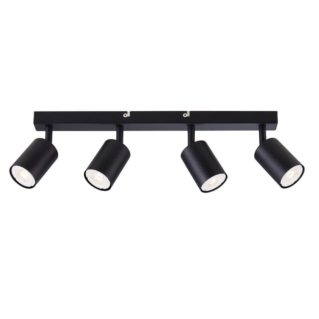 Eurolux Urban Light Quadra Bk Gu10 4x5w