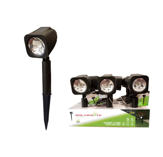 Solarmate Solar path light Plastic Spotlight 5 Lumens