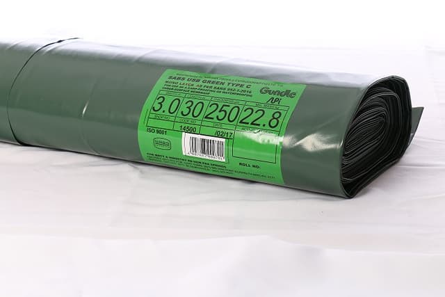 Gundle SABS USB Green Sheeting 30m