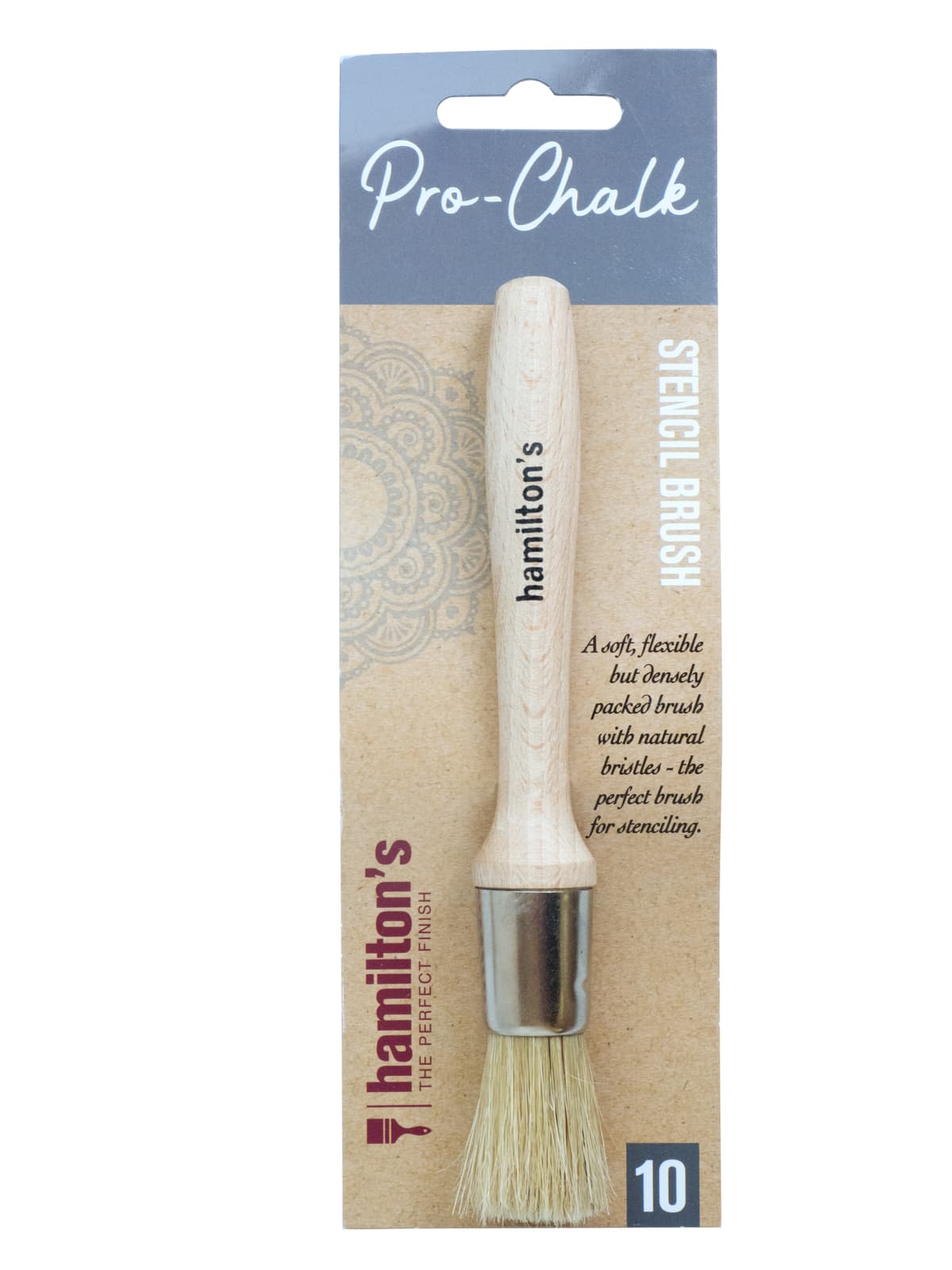 Hamiltons Pro-Chalk Brush Stencil #10