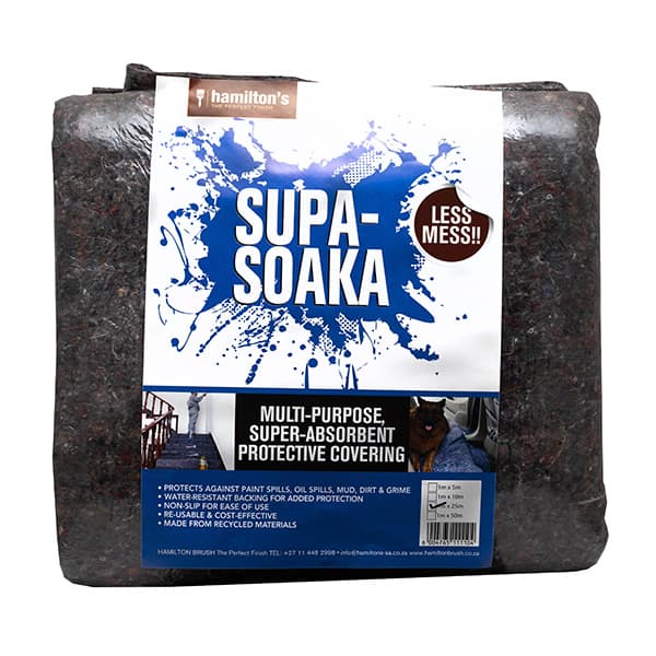 Hamiltons Dropsheet Supa-soaka Absorbent Fleece 1m X 5m