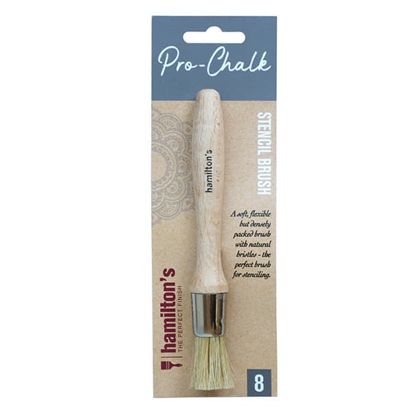 Hamiltons Pro-Chalk Brush Stencil #8