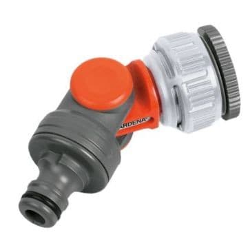 Gardena Water Management Connector Angled Tap Blister Pack
