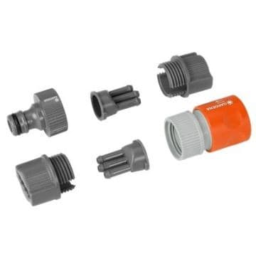 Gardena Water Management Connection Set Sprinkler Hose Blister Pack