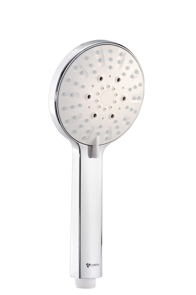 Cobra Den Handshower Rnd 3 Spr Wh F.p