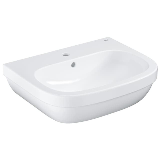 Grohe Euro Ceramic Wall-hung Basin W/ Overflow 600x480mm