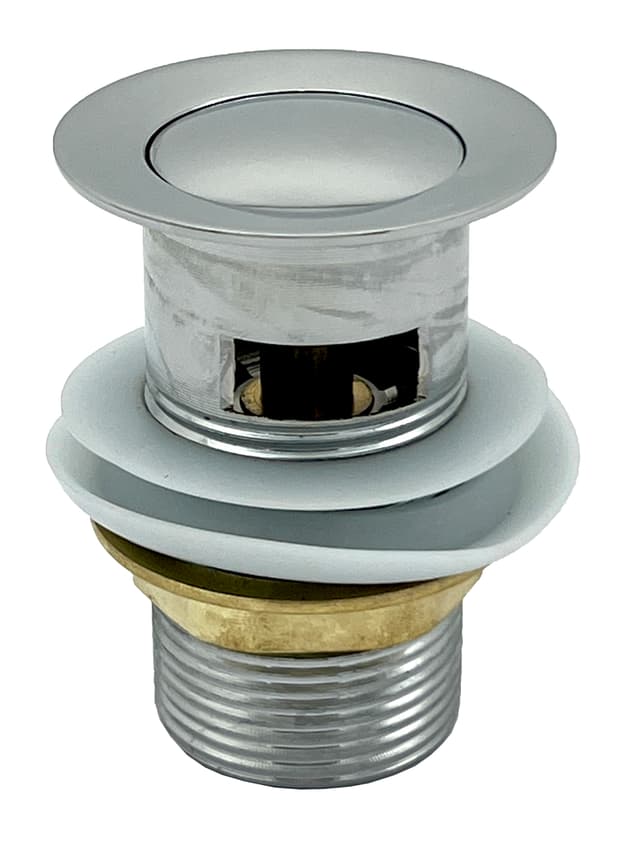 Cobra Waste Basin Click Slotted 1&1/4 Chrome