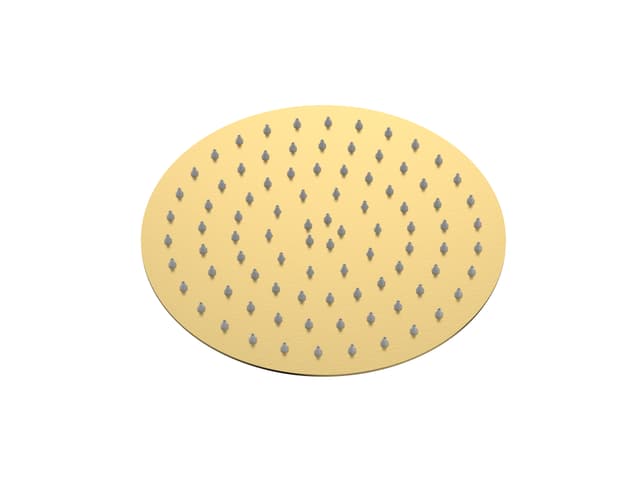 Cobra Seine Brushed Gold Shower Head 200