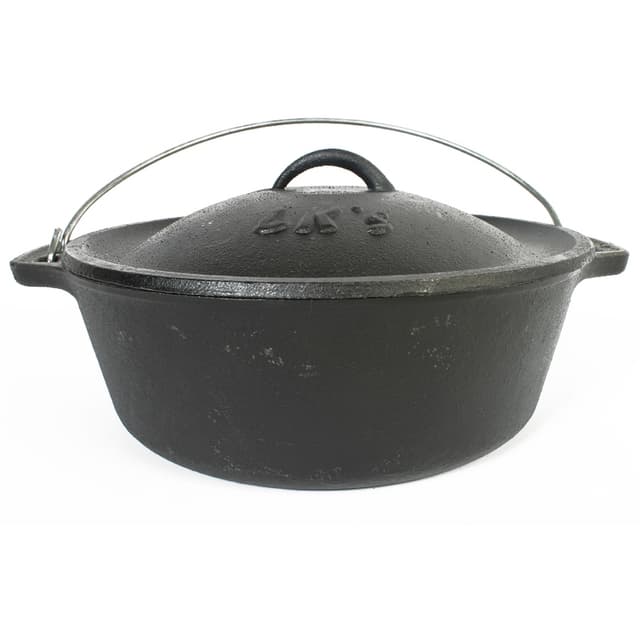Lk'S Braais & Accessories Lks Cookware Cast Iron Pot (3-leg) #3 Size 7.8l (c/i)