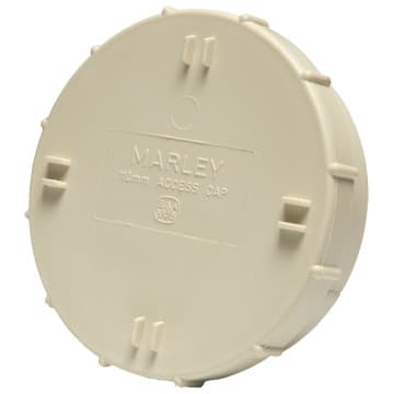 Marley Pipe Systems Stop End Access Ug Pvc 110mm