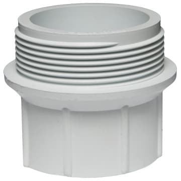 Marley Pipe Systems Adaptor Waste Pvc Male Bsp Wm5 50mm