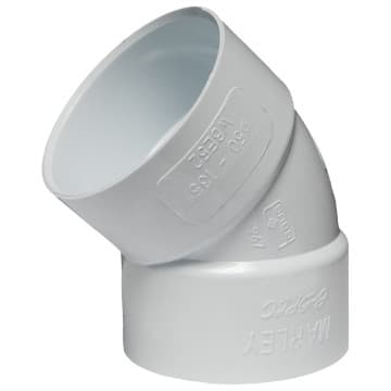 Marley Pipe Systems Bend Waste E Spec Plain 135deg Pvc