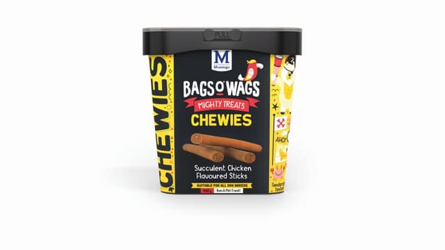 Montego Treats for Dogs Chewies Succulent Chicken Sticks 500g