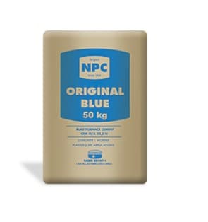 NPC Original Blue Cement 50kg Durban 32.5n Blu