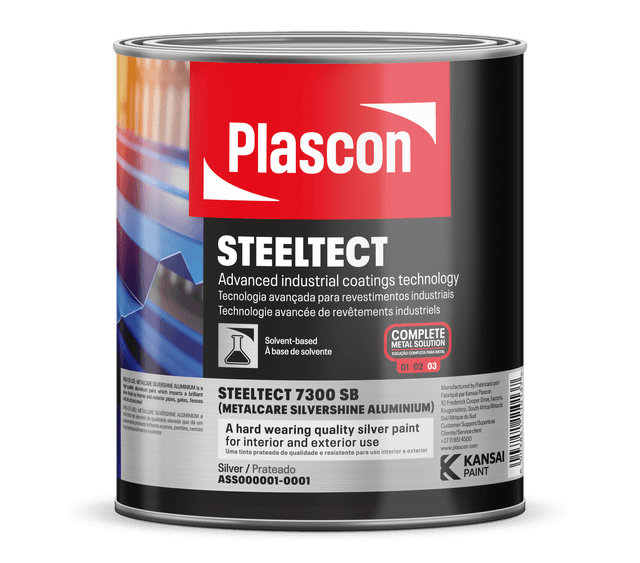 Plascon Metalcare M/care Silvershine Aluminium 1l