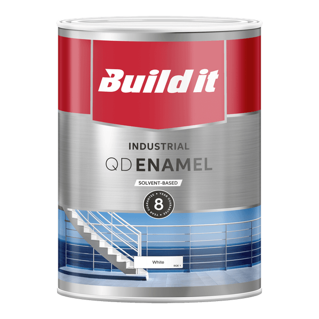 Build it Paint Buildit Industrial Qd Enamel Black5l